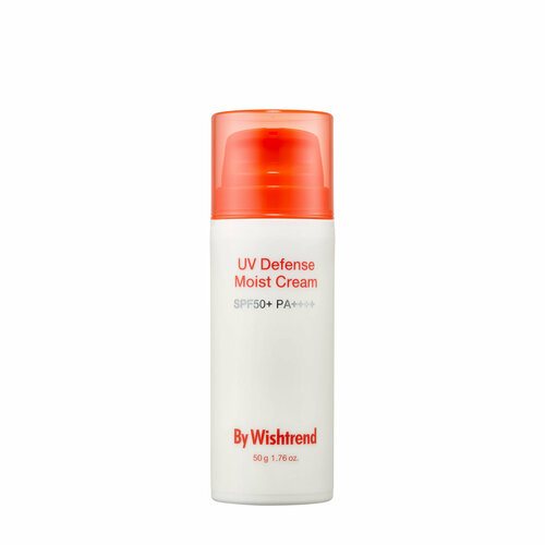 By Wishtrend Солнцезащитный увлажняющий крем для лица SPF50+ UV Defense Moist Cream 50 гр солнцезащитный крем для лица spf 50 by wishtrend uv defense moist cream 50 гр