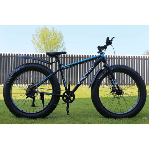 Велосипед фэтбайк Richiesto тт089 26колеса подростковыйвзрослыйженскиймужской серо-синий 2530000₽