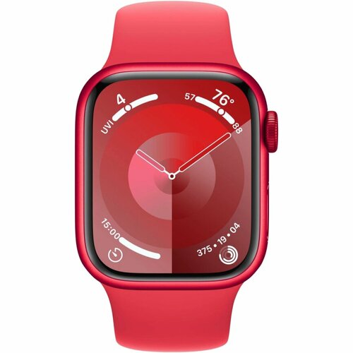 Часы Apple Watch 9 45 mm (Product) RED Alluminum with Sport Band