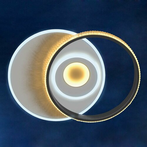 Светильник светодиодный акриловый 500мм 200W B2033 100W*2 white 500мм с пультом