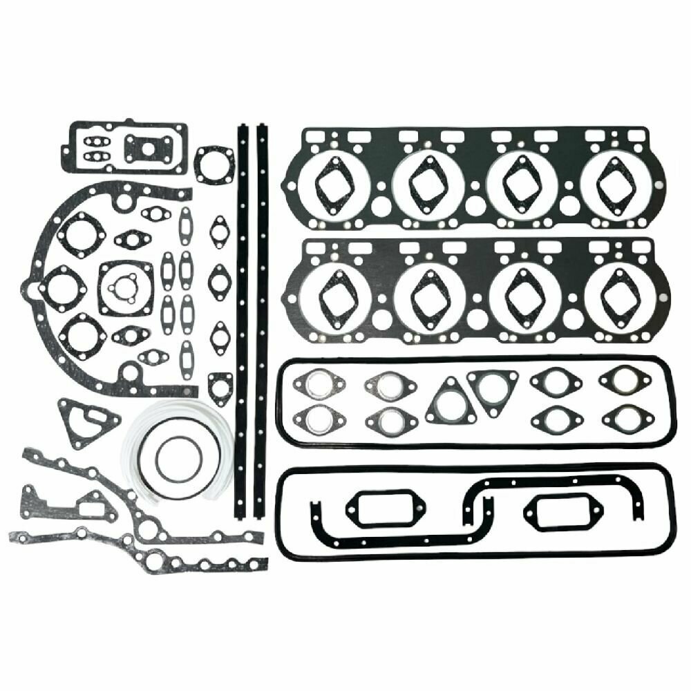 Комплект прокладок двигателя ЯМЗ-238 с пгбц полный (25 наименований)
