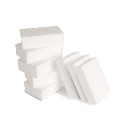 AuTech | Меламиновая губка высокой плотности 110х70х30 мм - упаковка 8 шт.