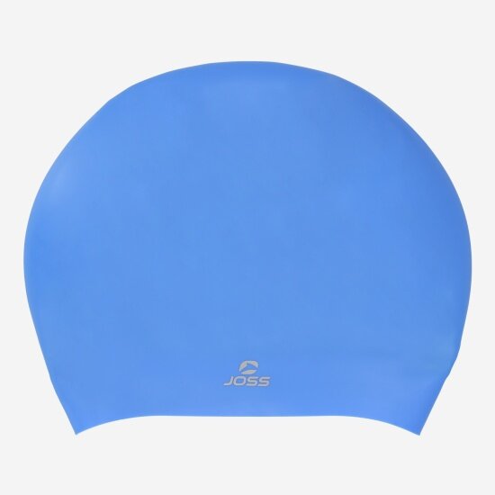 Шапочка для плавания Joss Silicone swim cap, blue, размер 57, 102152JSS-Z2