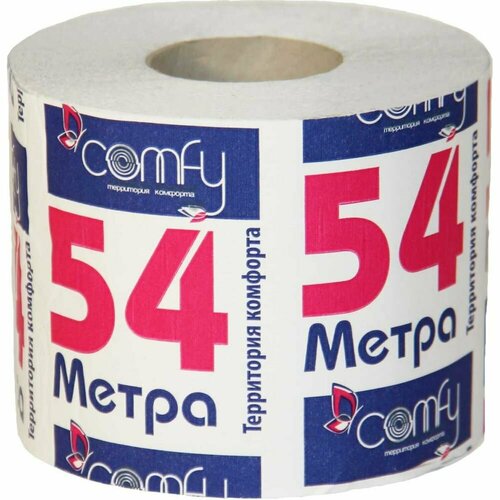 Туалетная бумага COMFY 221704 kleenex туалетная бумага сочная клубника 3 сл 8 рул 1 уп