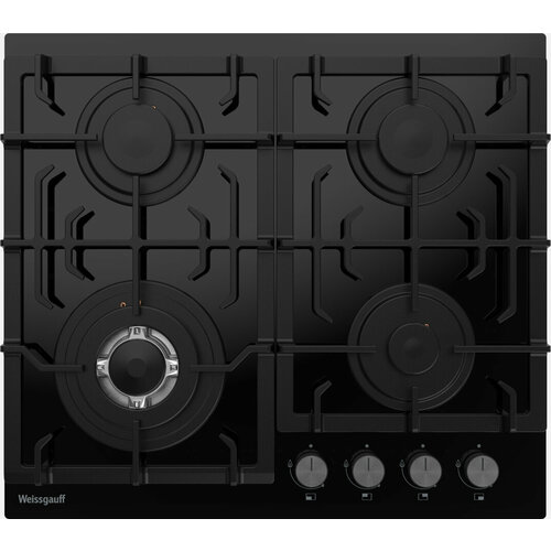 Варочная панель Weissgauff HGG 641 BGSV WOK-конфорка 3 года гарантии автоматический электроподжиг Рукоятки Hi-Tech газ-контроль 1784000₽