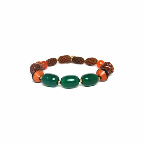 Браслет NATURE BIJOUX браслет nature bijoux agate verde стрейч с агатом и жадом nb23 2 13 43270 зеленый