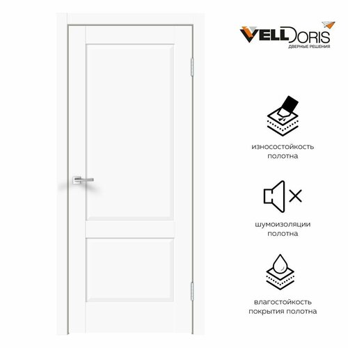 Дверной комплект VellDoris ALTO 11 2P, белый эмалит, 800x2000, LR, без врезки замка и петель