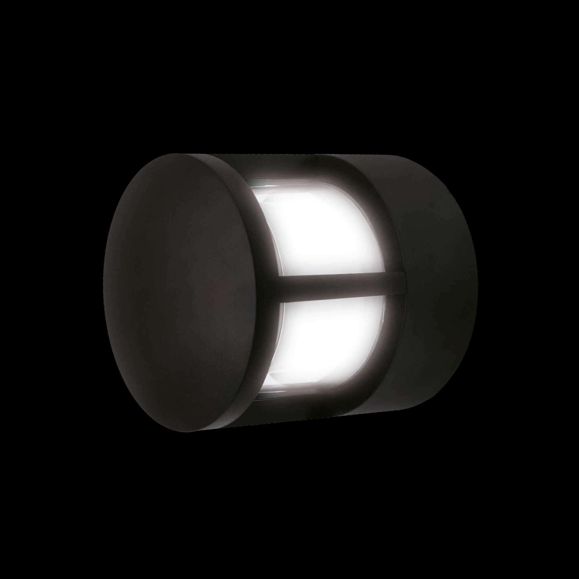 Светильник настенный светодиодный уличный Duwi Nuovo цилиндр IP54 цвет черный