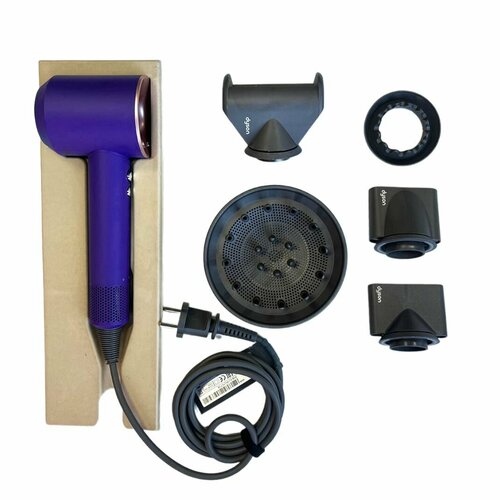 Фен для волос с насадками HD08 Малайзия не Китай набор расчесок 680000₽