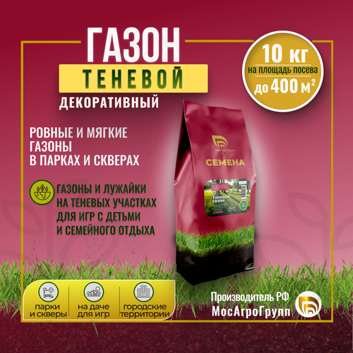 Семена газонной травы Теневой газон 10 кг Мосагрогрупп семена газонной травы универсальный газон 10 кг мосагрогрупп