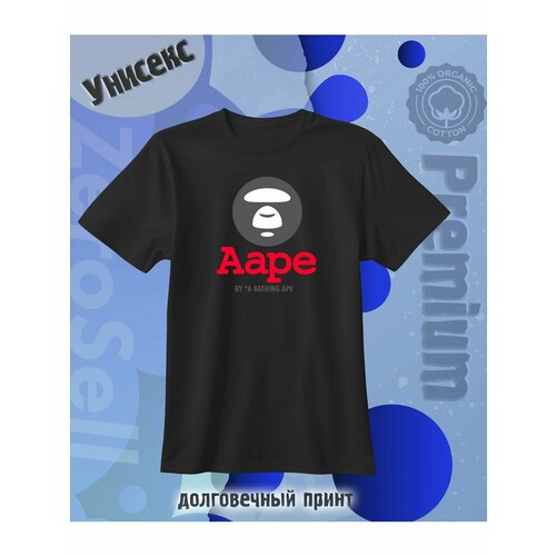 Футболка Zerosell a bathing ape, размер 7XL, черный