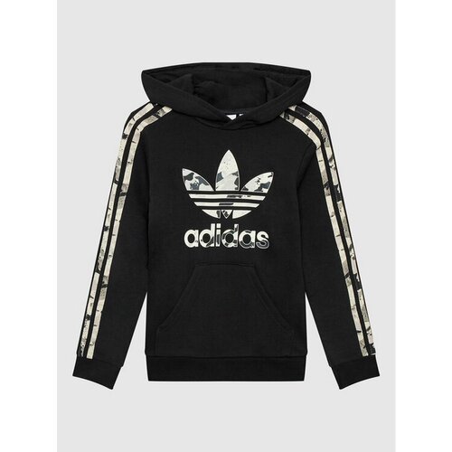 Худи adidas, размер 7/8Y [METY], черный