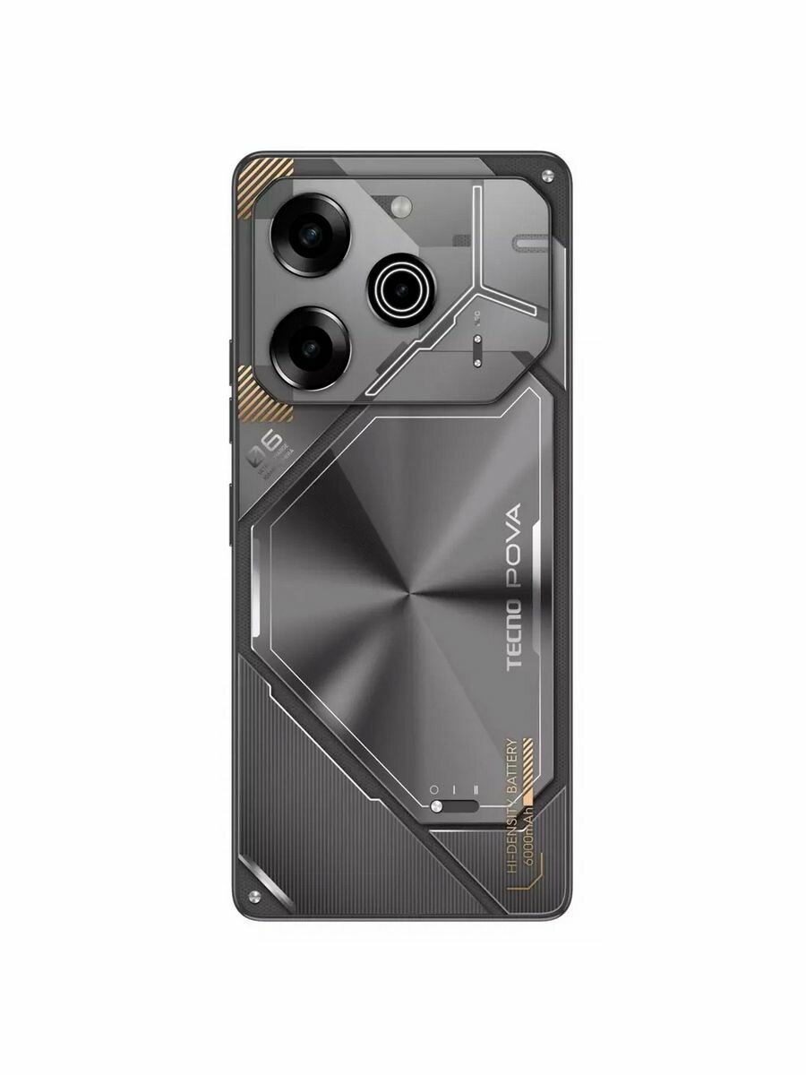 Смартфон TECNO POVA 6 PRO 5G 12/256GB Meteorite Grey