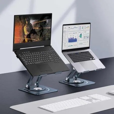 Подставка для ноутбука Baseus UltraStable Pro Series Rotatable and Foldable Laptop Stand (B10059900811-00) 2-Hinge Version