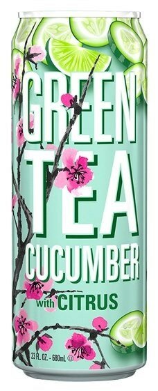 Arizona green tea cucumber citrus напиток чайный огурец цитрус 680 мл