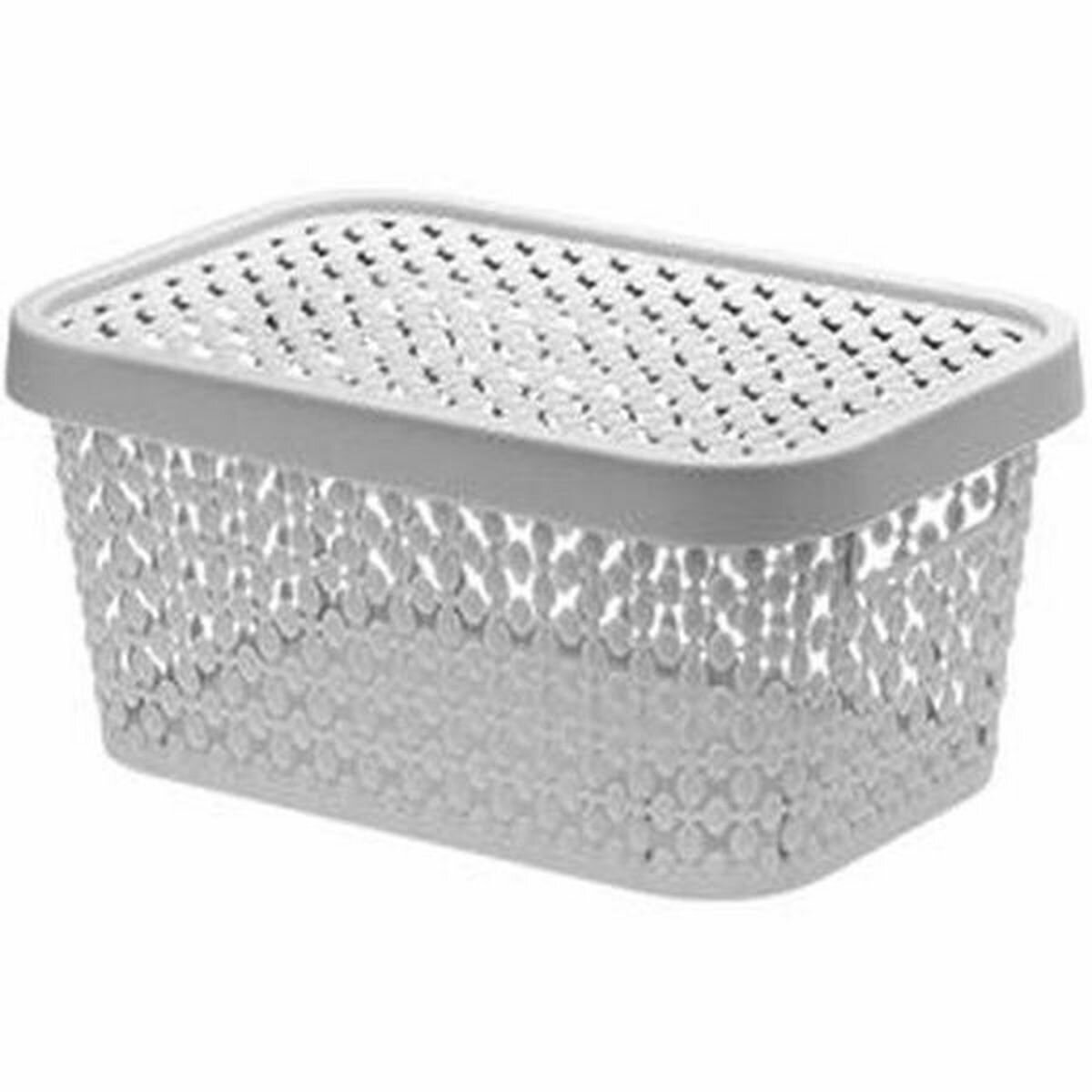 Коробка 15л с крыш. пирула смоки IDEA (М-Пластика) М2347