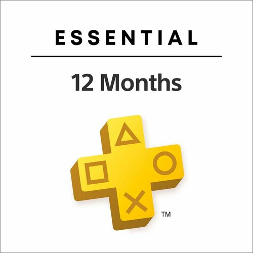 Подписка PS Plus India - Essential - 12 месяцев цифровая версия регион Индия 7600₽