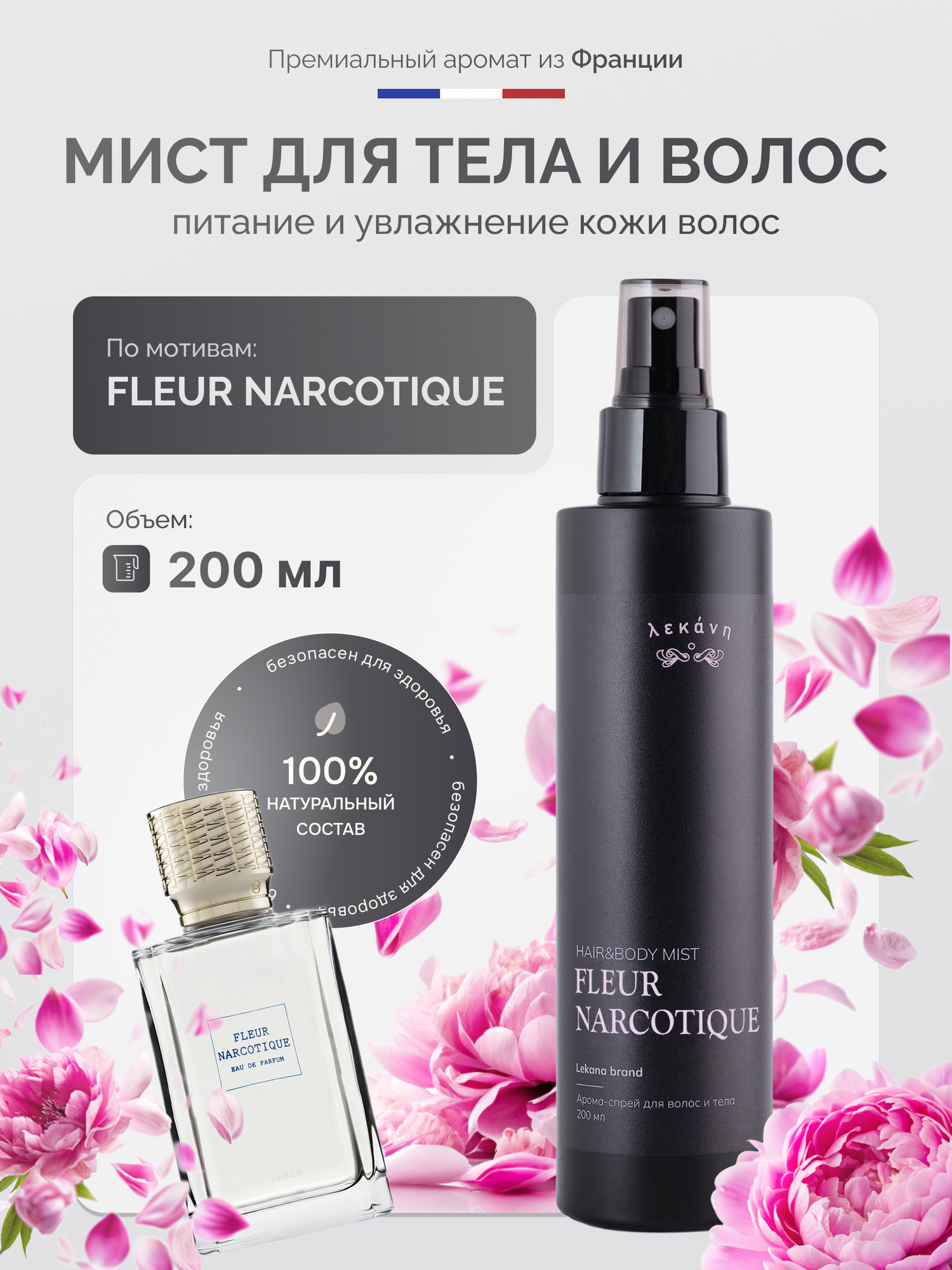 Спрей мист для тела и лица...