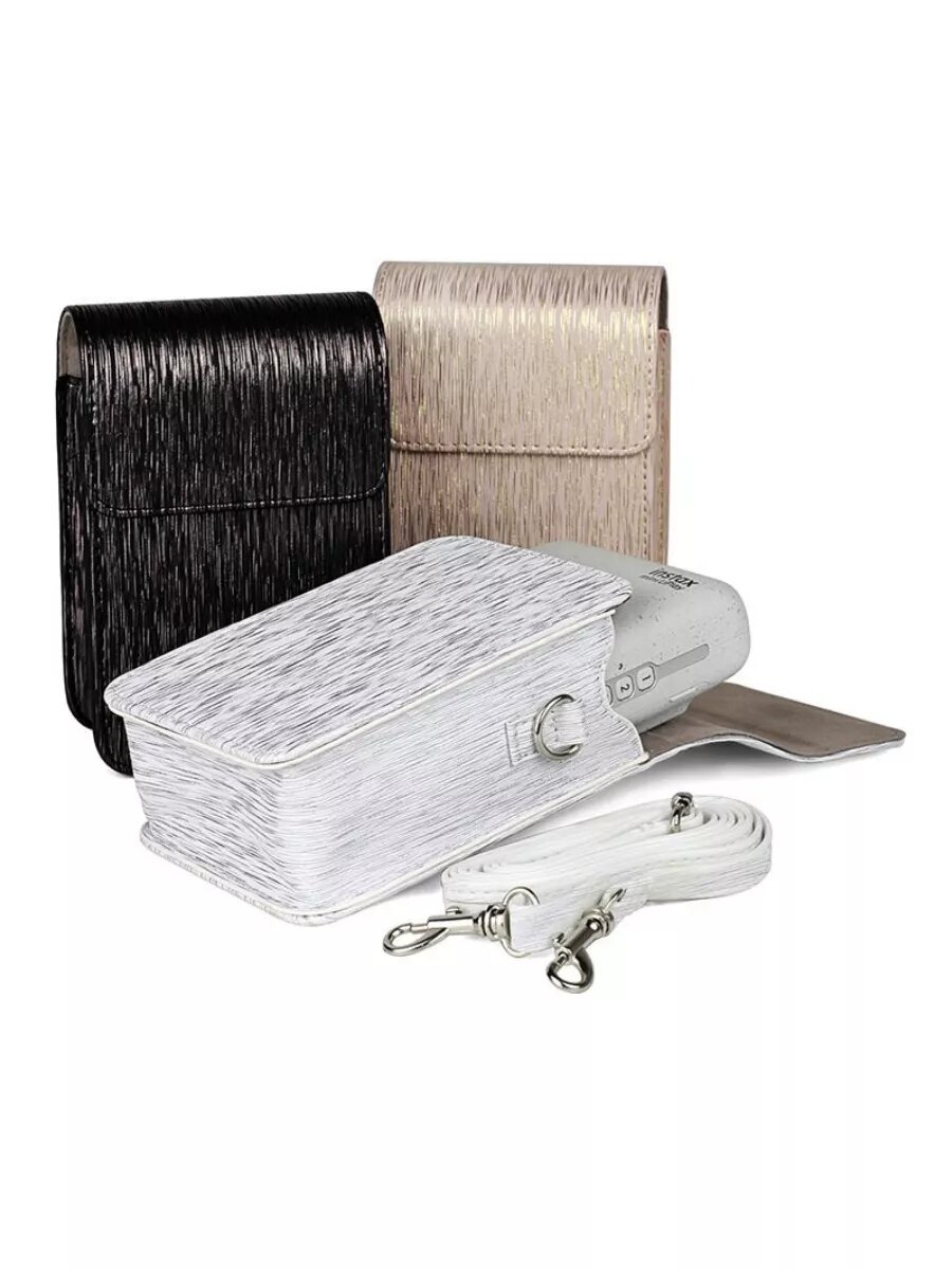 Чехол для Instax mini Liplay из искусственной кожи, ремень, защитный — фото 1