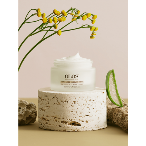 OLOS CREMA ACIDO GLICOLICO NOTTE Ночной крем с гликолевой кислотой 50 мл, PF022335