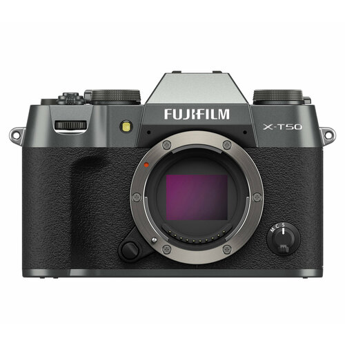 фото Беззеркальный фотоаппарат fujifilm x-t50 body, серебристый
