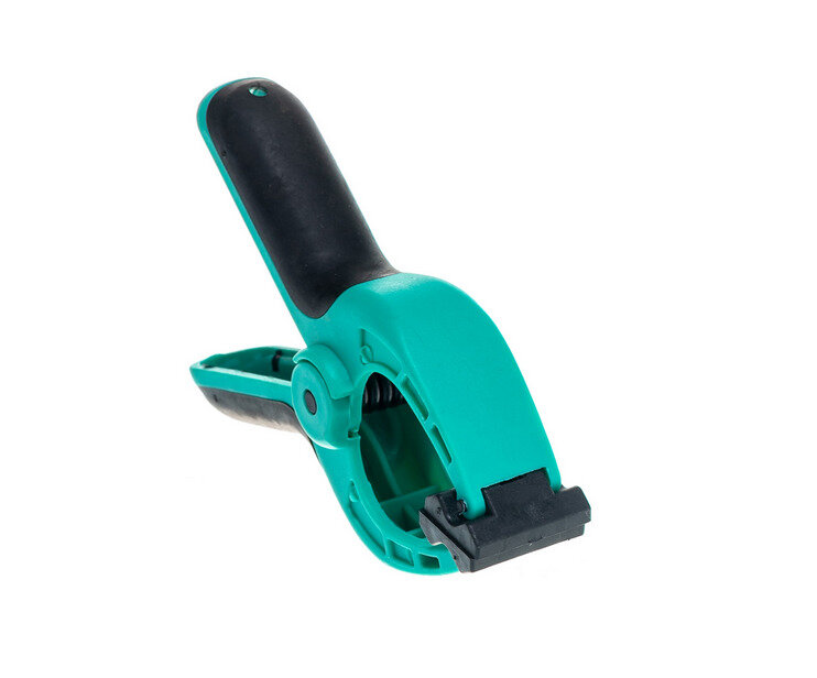 Изображение Sturm! Струбцина клещеобразная 115 мм, пластиковый корпус, усиленная пружина, зев 37 мм, арт. 1078-07-37