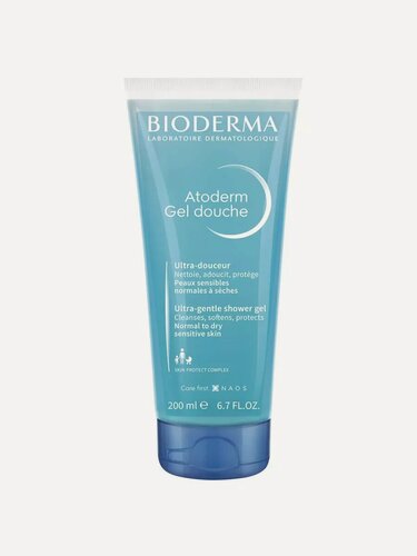Изображение товара Гель для душа Bioderma "Atoderm", для сухой и чувствительной кожи, 200 мл