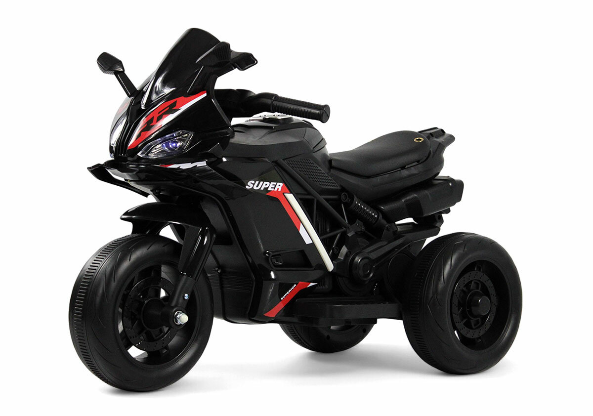 Детский электротрицикл RiverToys K002PX-A Черный