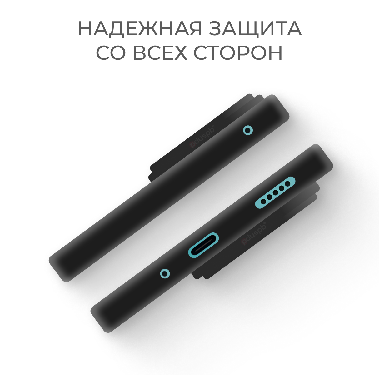 Черный чехол на Honor 200 lite / Хонор 200 лайт противоударный матовый силиконовый с защитой камеры — фото 1