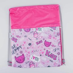 Изображение товара Мешок для сменной обуви розовый котофей 02808140-20 размер разм.40*50