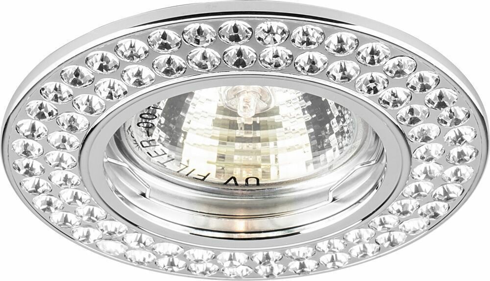 Светильник встраиваемый DL101-C хром.