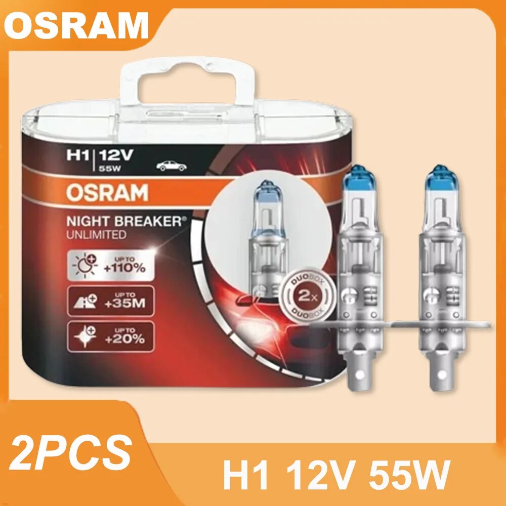 Автолампа галогенная OSRAM - фото №1