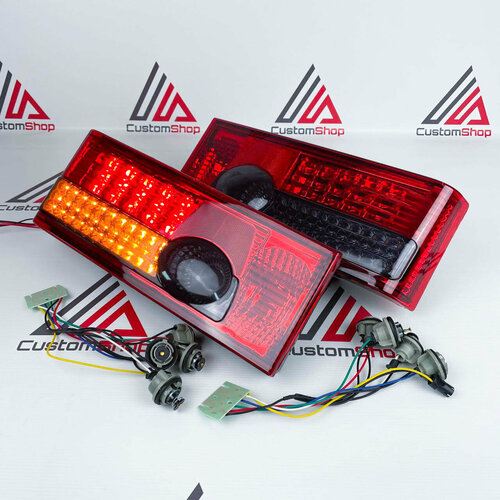 Задние светодиодные фонари Люкс Красно-тонированные ВАЗ 2108 - 2114