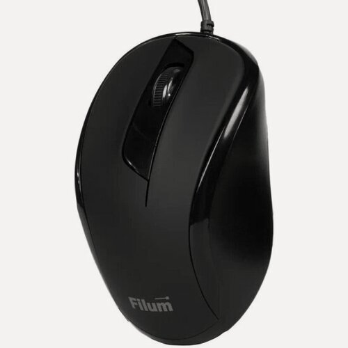 Изображение товара Мышь Filum FL-M30-BK проводная черный (FL-M30-BK)
