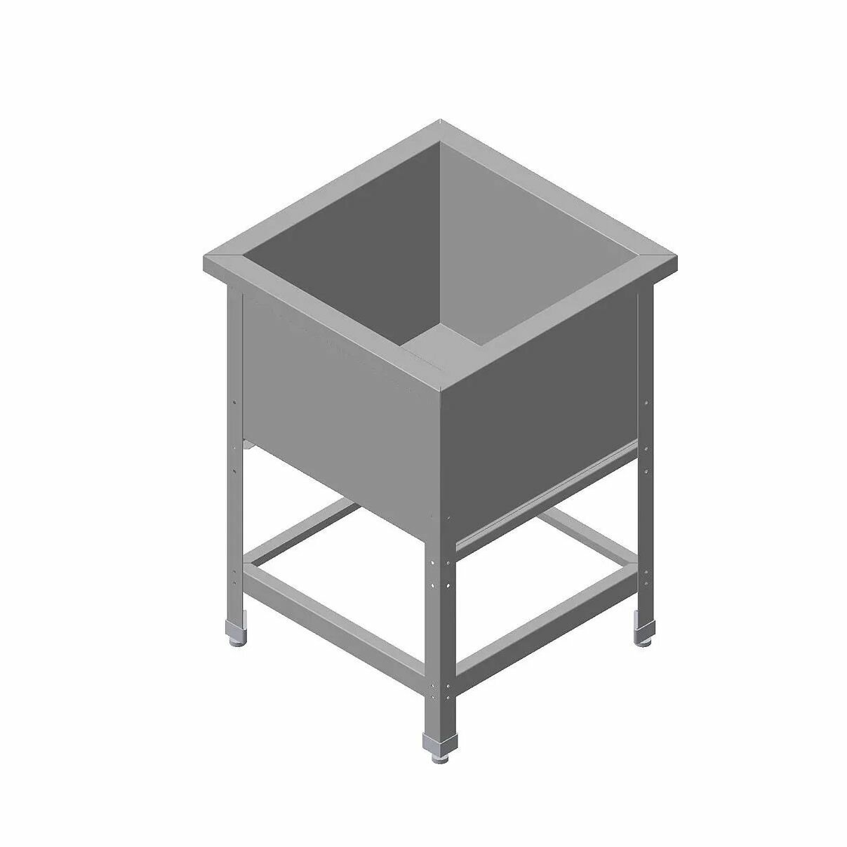 Ванна моечная Iterma ВМСЭ15353 430430300 мм без борта обвязка