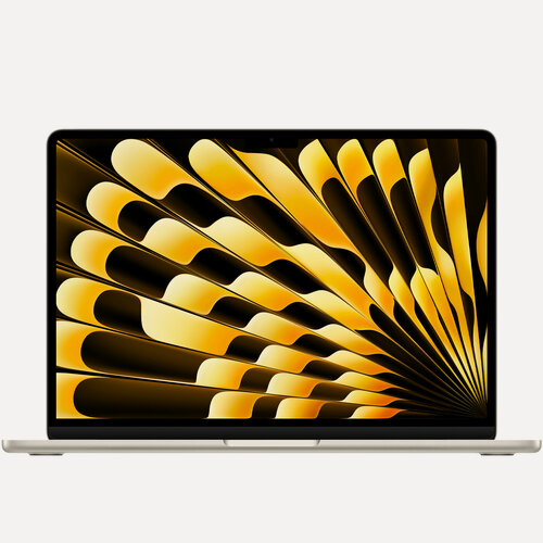 Изображение товара Ноутбук Apple MacBook Air 13 2025 M4 (16/256GB SSD/Apple graphics 10-core) Starlight MW0Y3 русская/английская раскладка