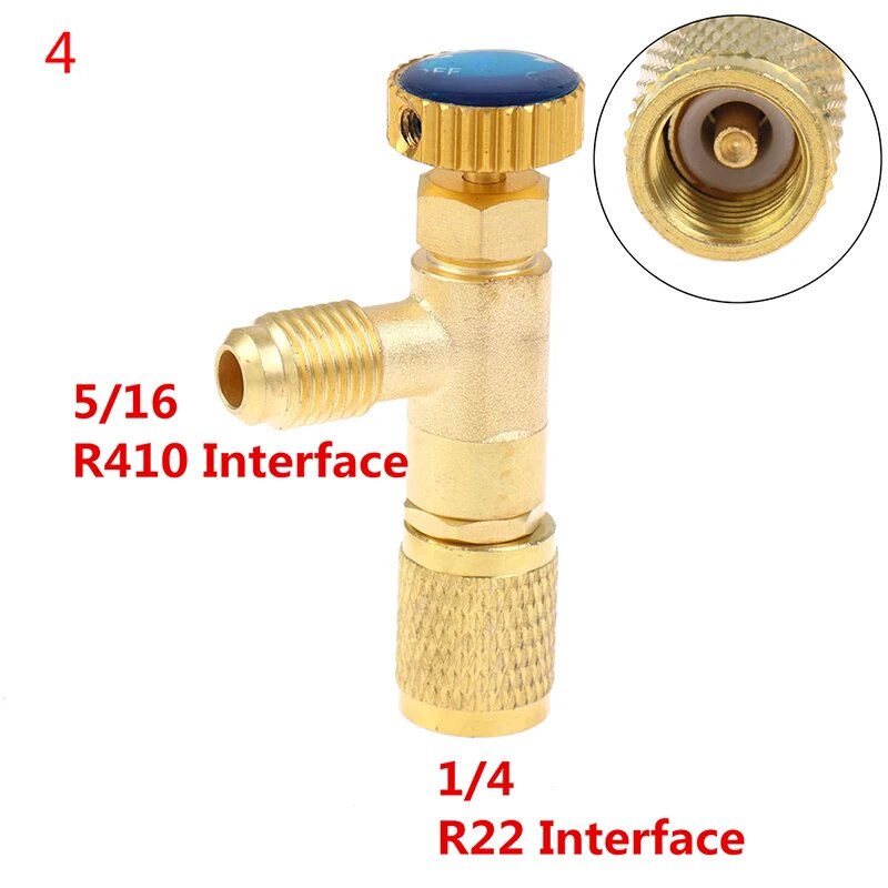 Предохранительный клапан R410A R22 1/4 дюйма