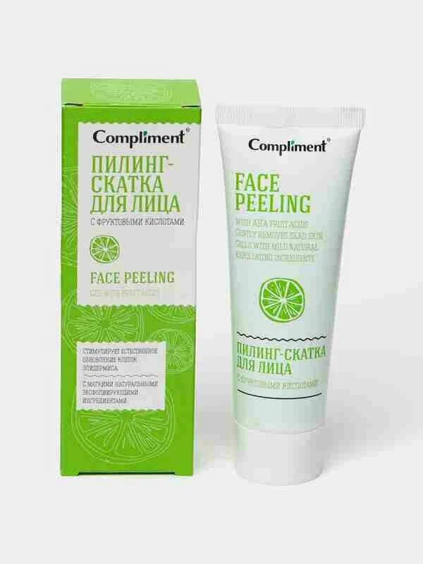 Пилинг-скатка Compliment Easy Peel, AHA/BHA, для всех типов кожи, 80 мл — фото 1