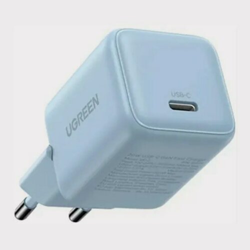 Изображение товара Сетевое зарядное устройство Ugreen X512 20Вт, USB-C, синий(55555)