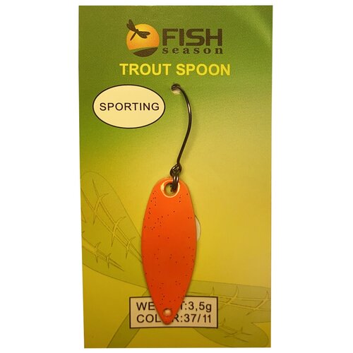 фото Блесна форелевая fish season sporting, 3,5g цвет-11 , крючок-kumho