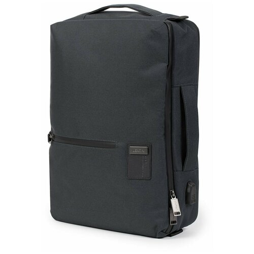 Рюкзак Lexon, мужской повседневный для ноутбука 15.6 с USB, черный