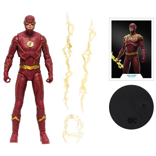 Игровой набор McFarlane Toys The Flash: Fastest Man Alive, DC Multiverse, The Flash (Season 7) фигурка bendyfigs dc comics – the flash 19 см