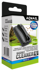 Магнитный стеклоочиститель AQUAEL MAGNET CLEANER L для аквариума со стеклом 10 - 15 мм