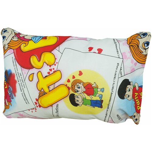 Подушка экофайбер бязь Очаровашки 70х70