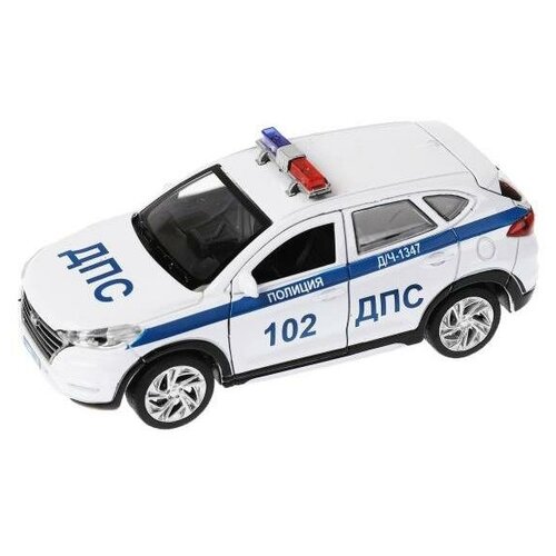 Машина 'Hyundai Nucson Полиция' 12 см металлич. инерционная