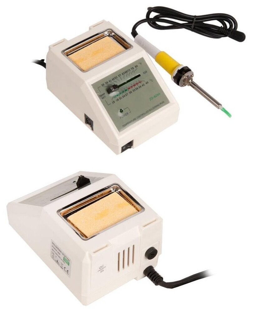 Soldering station / Паяльная станция REXANT (150-450 °С), 220 В/48 Вт