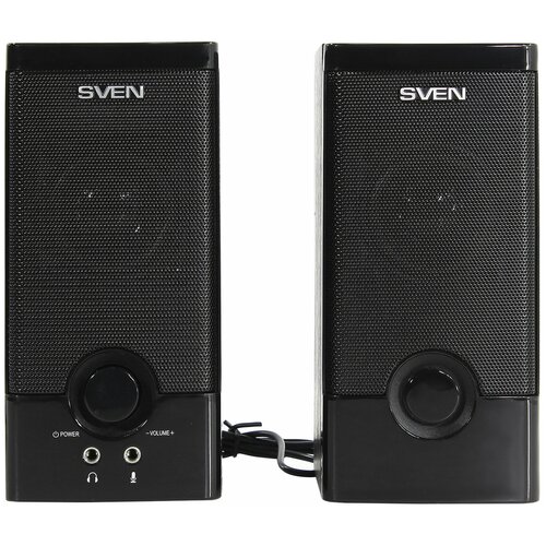 Колонки компьютерные SVEN SPS-603 20 23 Вт дерево черные SV-015183 568500₽