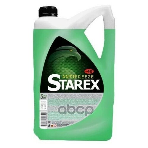 Антифриз Starex Antifreeze G11 Готовый -40c Зеленый 5 Кг 700616 Starex арт. 700616