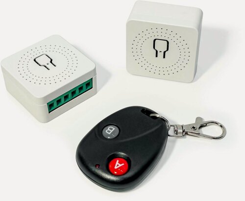 Изображение товара Комплект дистанционный (2 шт.) переключатель/выключатель + пульт (433Mhz)