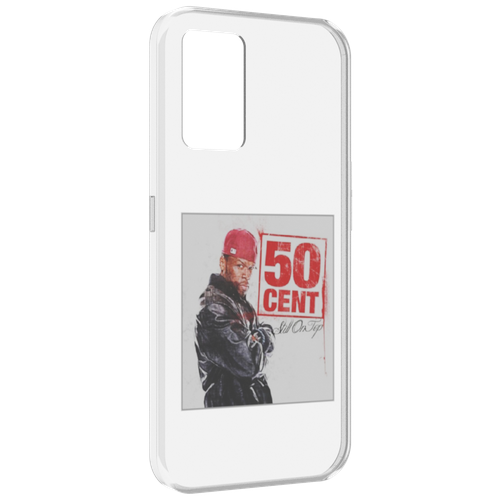 Чехол MyPads 50 Cent - Still On Top для Oppo K10 4G задняя-панель-накладка-бампер
